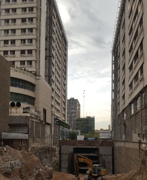 گزارش روند پیشرفت پروژه ساختمان شماره 2 وزارت جهاد کشاورزی تا 31 اردیبهشت