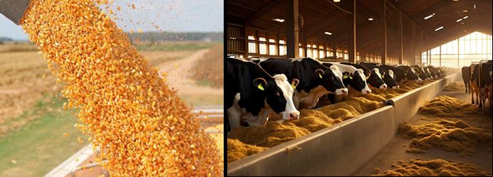 فروش و توزیع 17 هزار تن ذرت دامی در سراسر کشور